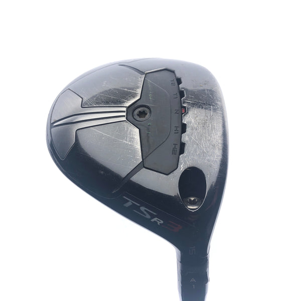 Used Titleist TSR 3 3 Fairway Wood / 15 Degrees / Stiff Flex