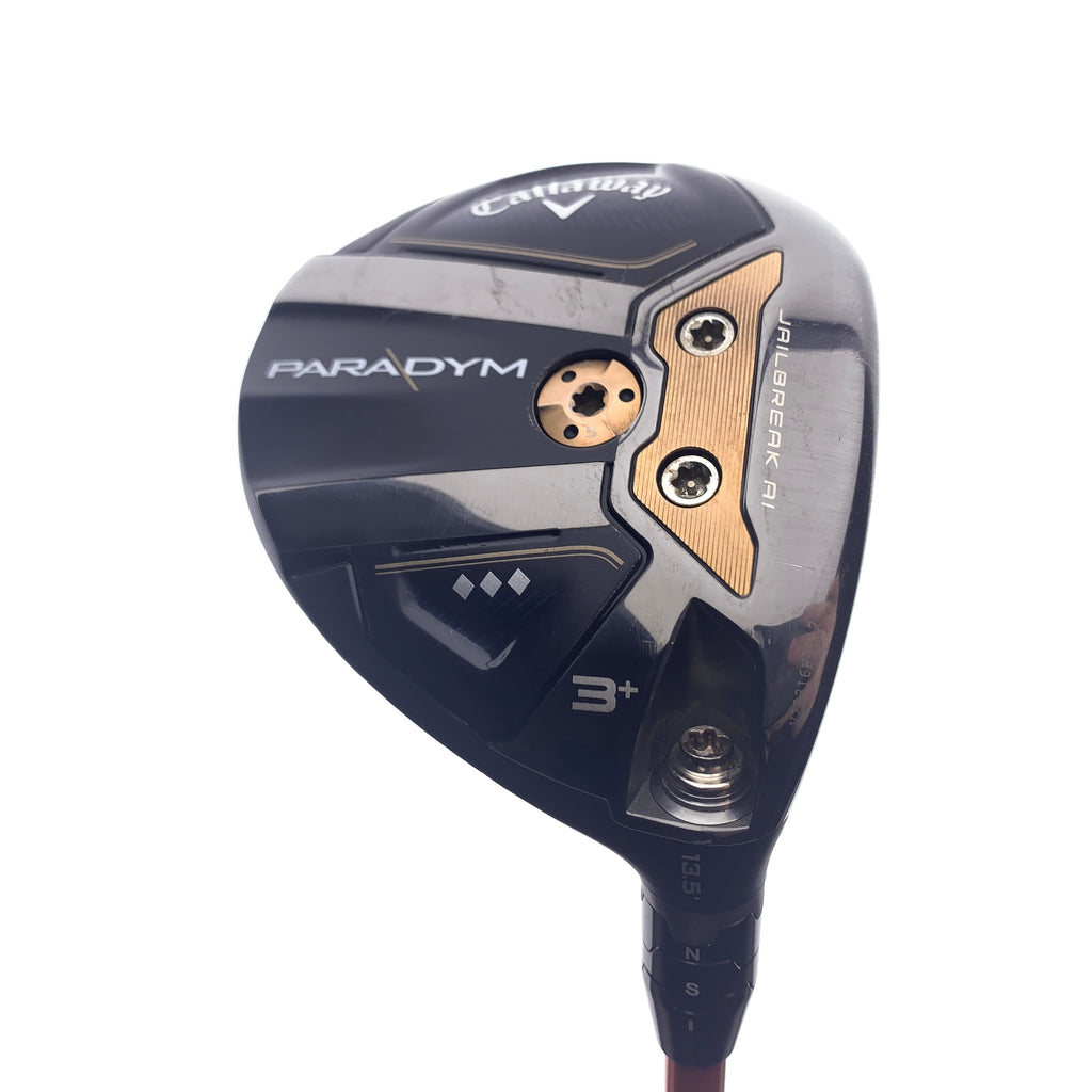 Used Callaway Paradym Triple Diamond 3 Fairway Wood / 13.5 Degrees / X-Stiff