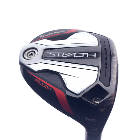 Used TaylorMade Stealth Plus 3 Fairway Wood / 15 Degrees / Regular Flex