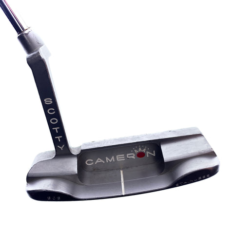 Used Scotty Cameron Studio Stainless Mid Sur Putter / 40.5 Inches