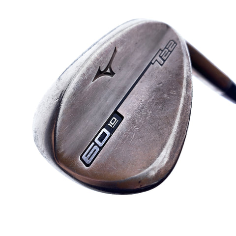 Used Mizuno T22 Denim Copper Lob Wedge / 60.0 Degrees / X-Stiff Flex