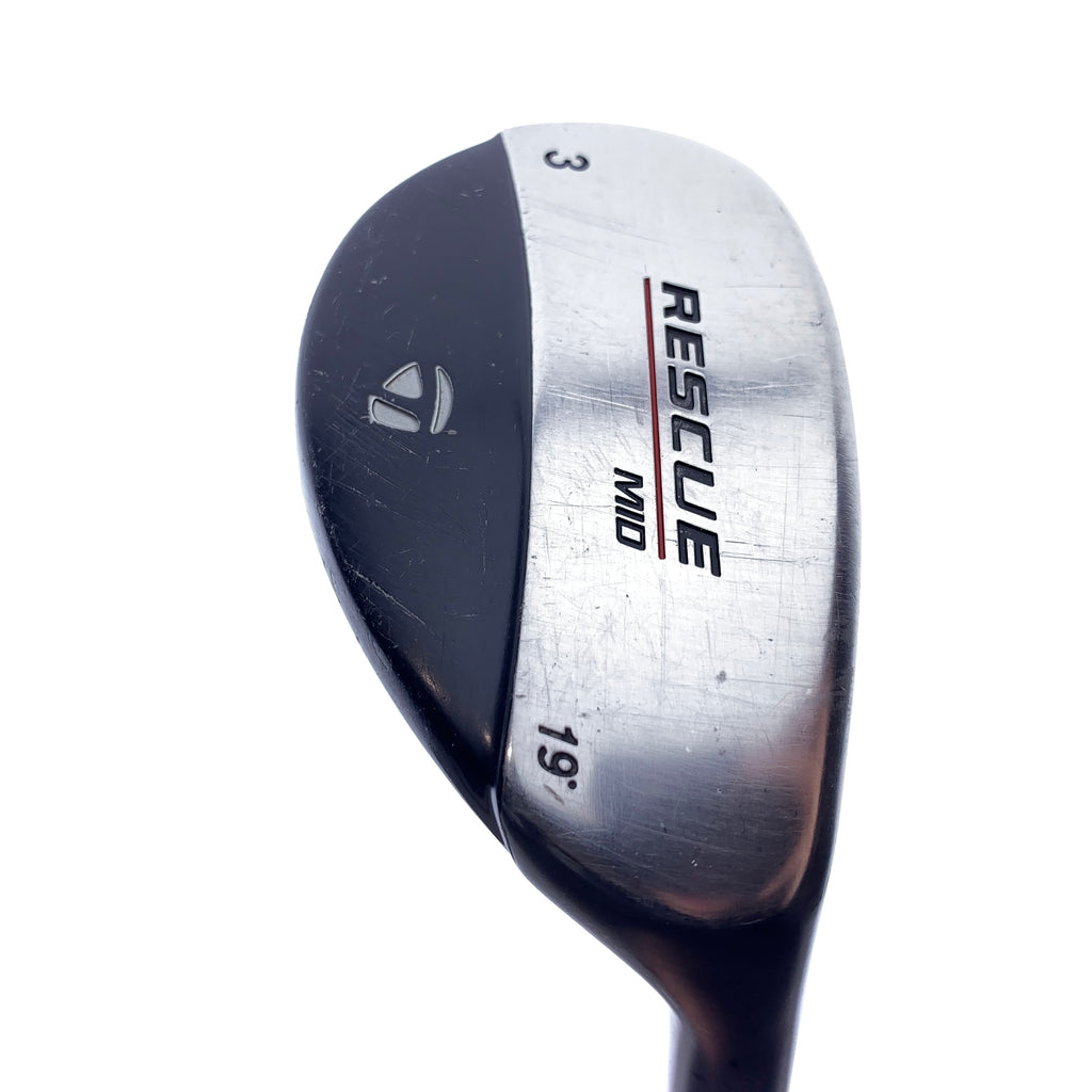 Used TaylorMade Rescue Mid 3 Hybrid / 19.0 Degrees / Regular Flex