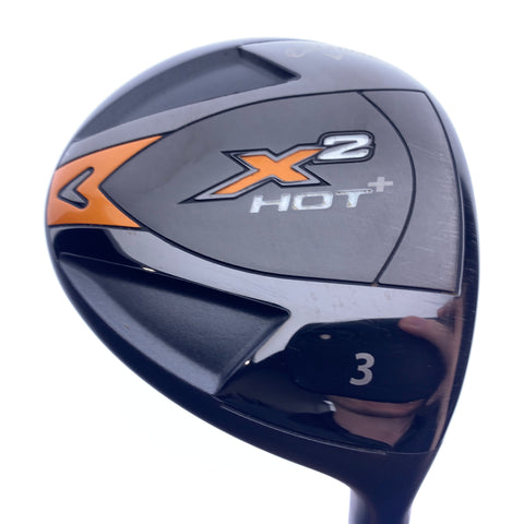 Used Callaway X2 Hot+ 3 Fairway Wood / 15.0 Degrees / Regular Flex