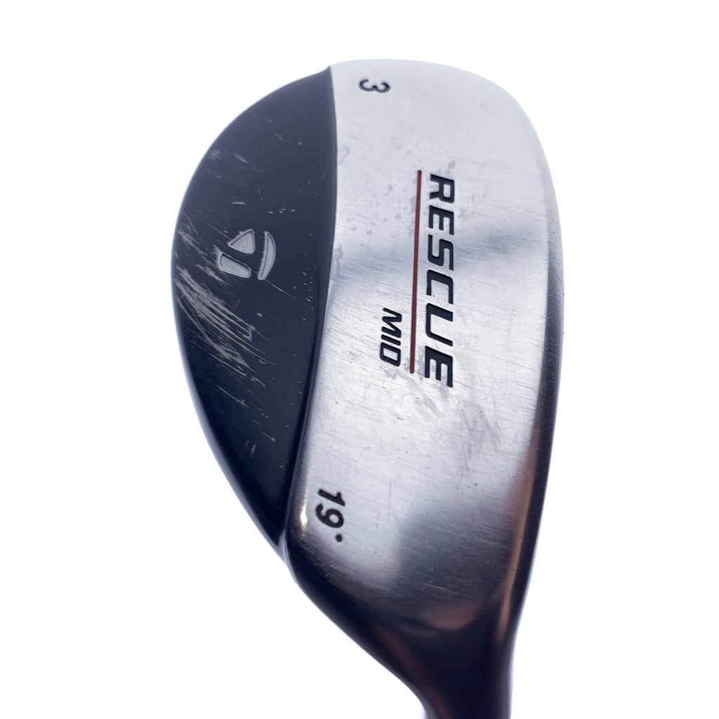 Used TaylorMade Rescue Mid 3 Hybrid / 19.0 Degrees / Regular Flex