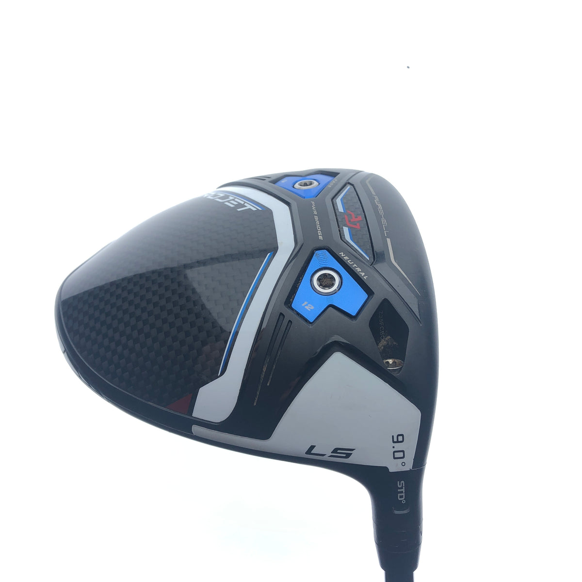 Used Cobra AeroJet LS Driver / 9.0 Degrees / Stiff Flex - Replay Golf 