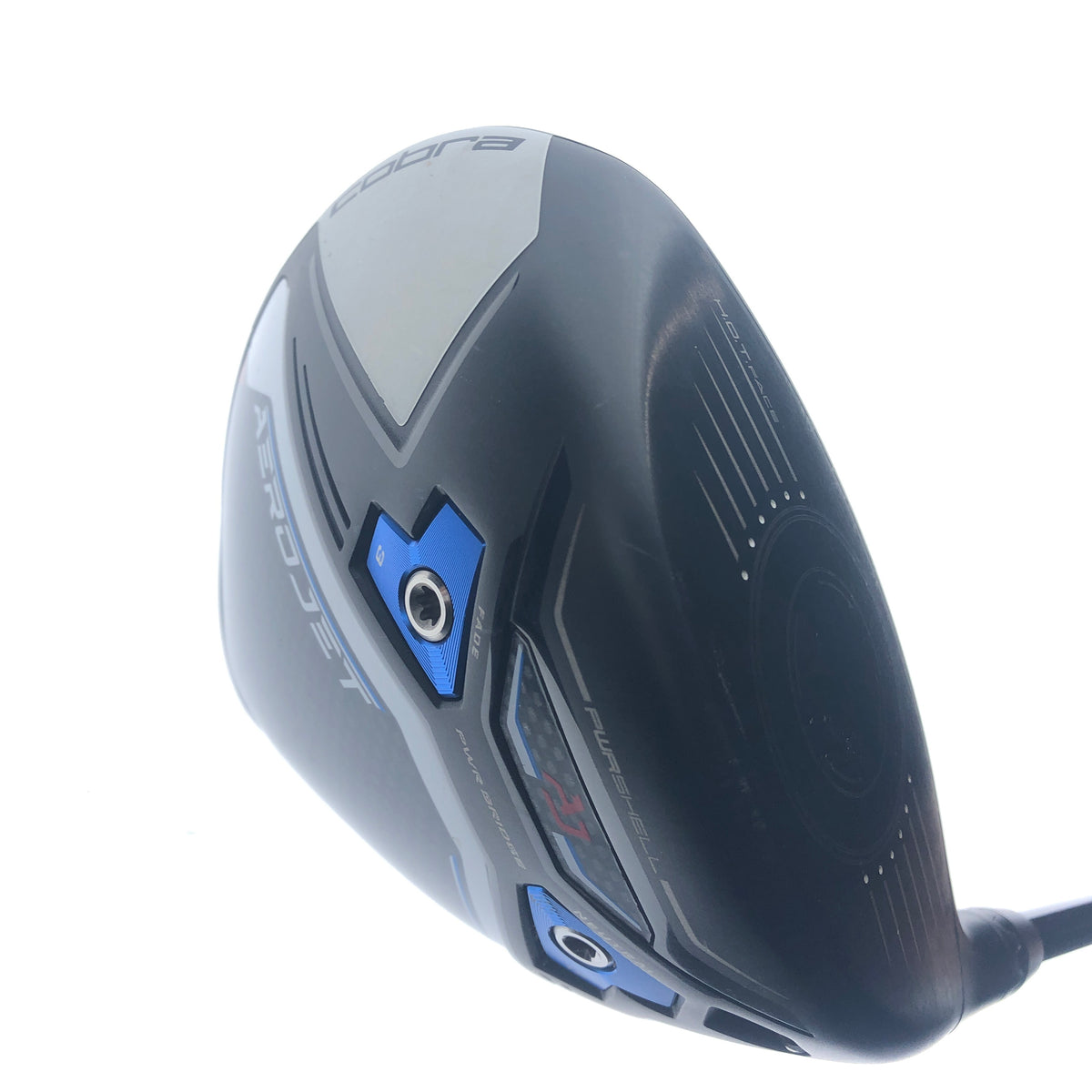 Used Cobra AeroJet LS Driver / 9.0 Degrees / Stiff Flex - Replay Golf 