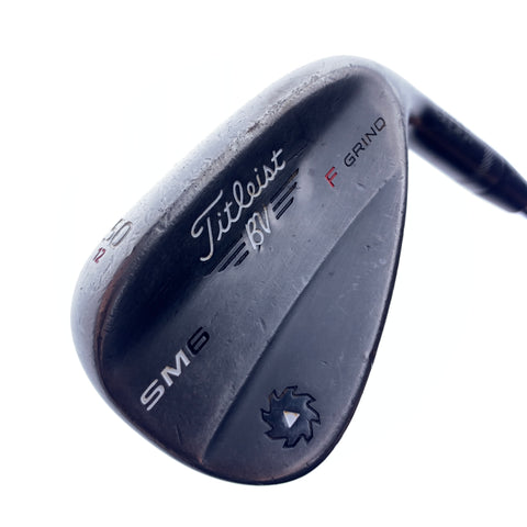 Used Titleist Vokey SM6 Steel Grey Gap Wedge / 50.0 Degrees / Wedge Flex