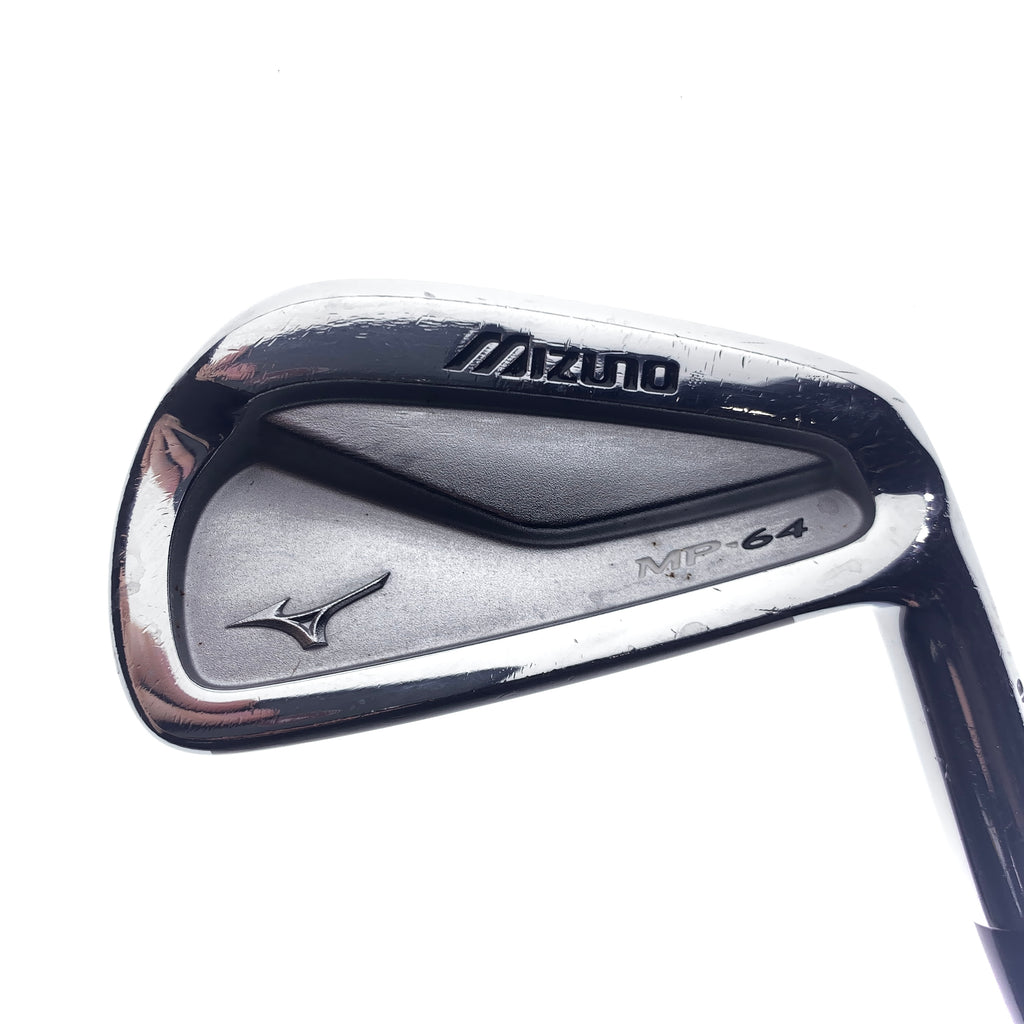 Used Mizuno MP-64 4 Iron / 24.0 Degrees / Stiff Flex