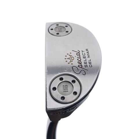 Used Scotty Cameron Special Select Del Mar Putter / 34.00 Inches / Left-Handed