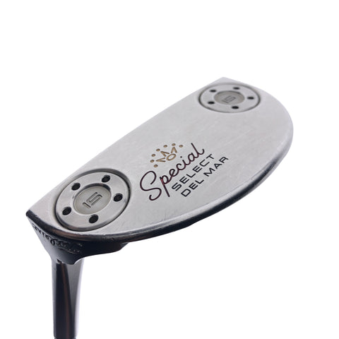 Used Scotty Cameron Special Select Del Mar Putter / 34.00 Inches / Left-Handed