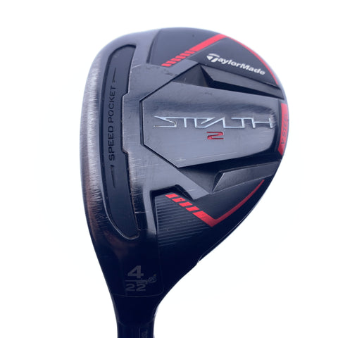 Used TaylorMade Stealth 2 4 Hybrid / 22.0 Degrees / Regular Flex / Left-Handed