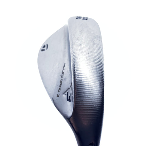 Used TaylorMade Milled Grind 3 Gap Wedge / 52.0 Degrees / Stiff Flex