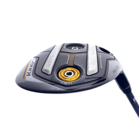 Used Cobra King F7 3 - 4 Fairway Wood / 13-16 Degrees / Regular Flex