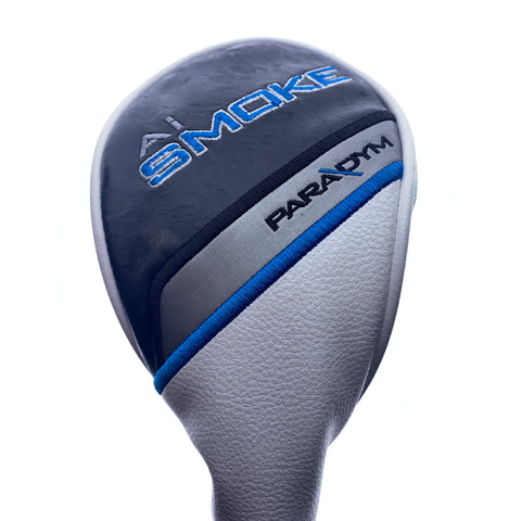 Used Callaway Paradym Ai Smoke 3 Hybrid / 18.0 Degrees / Stiff Flex