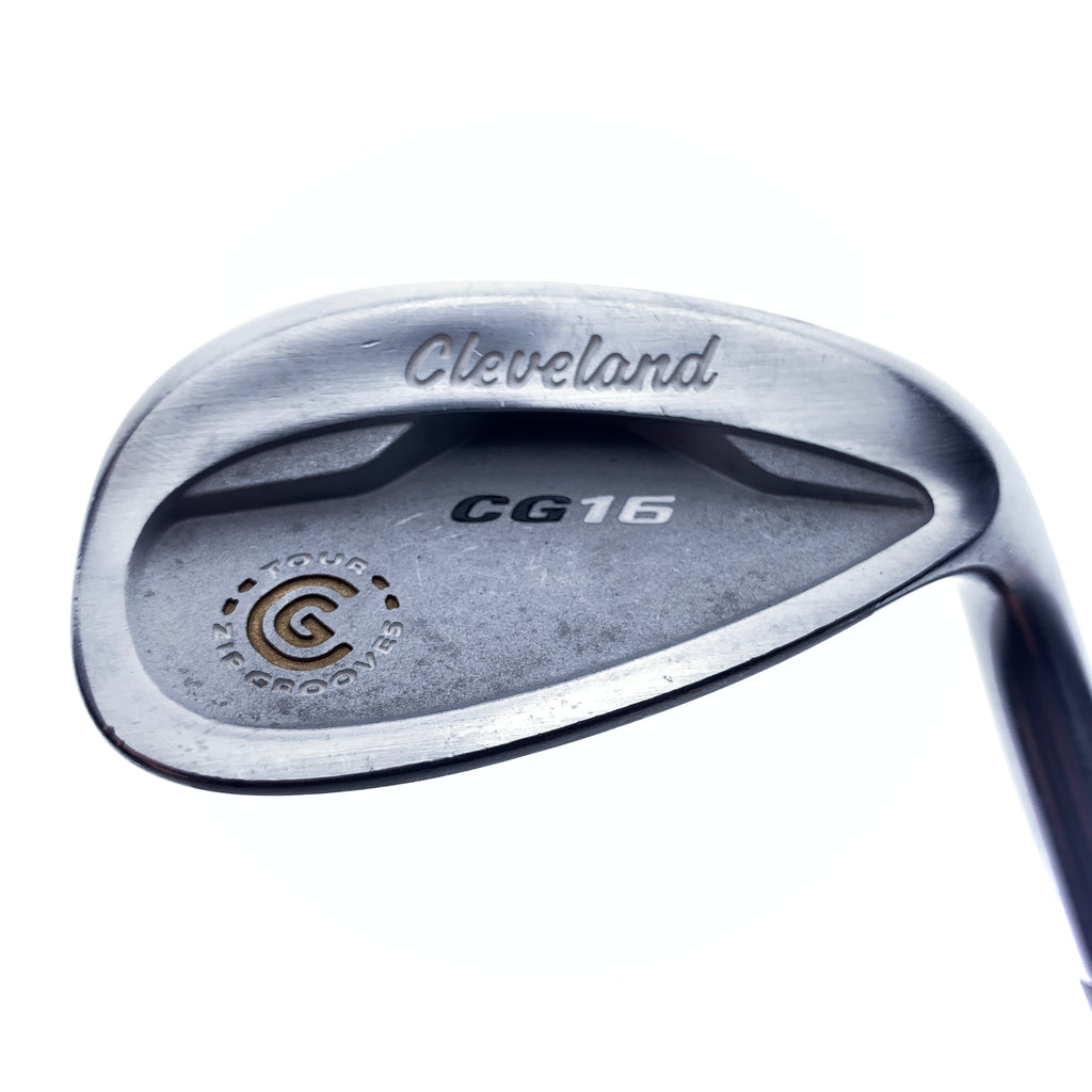 Used Cleveland CG16 Satin Chrome Sand Wedge / 56.0 Degrees / Wedge Flex