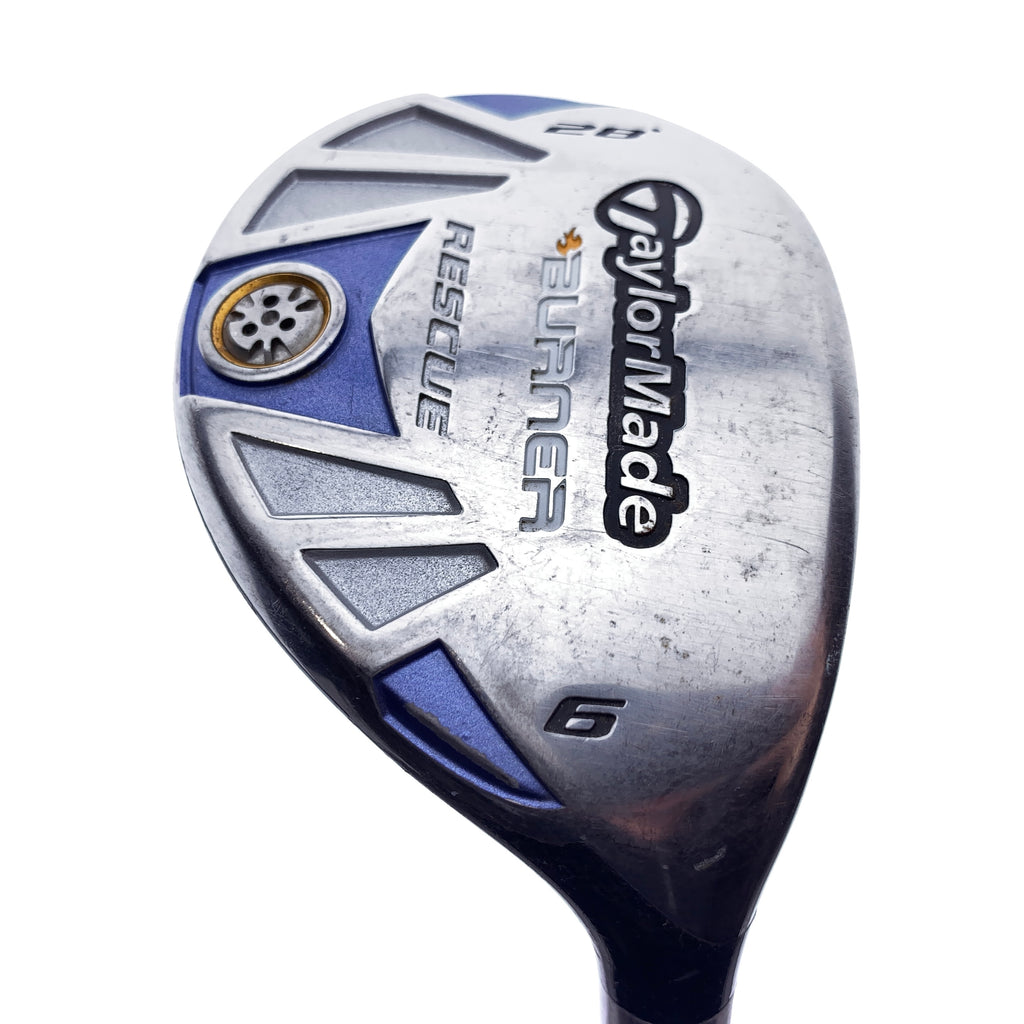 Used TaylorMade Burner Rescue 2008 6 Hybrid / 28.0 Degrees / Ladies Flex