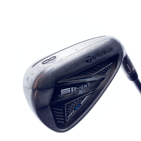 Used TaylorMade SIM2 MAX 8 Iron / 32.5 Degrees / Regular Flex