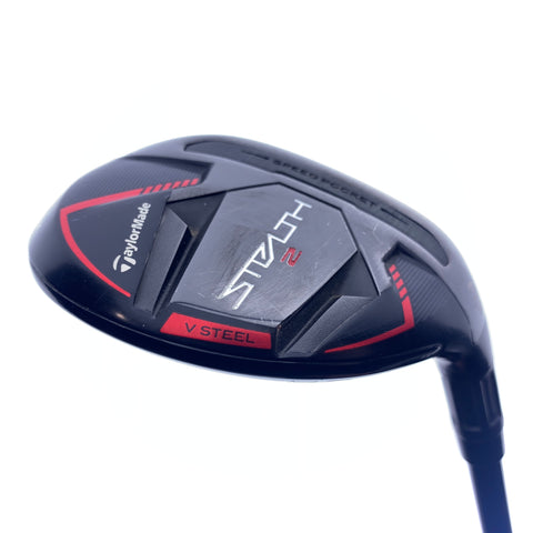 Used TaylorMade Stealth 2 3 Hybrid / 19.0 Degrees / Stiff Flex