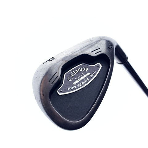Used Callaway X-16 Pro Series Pitching Wedge / 46.0 Degrees / Stiff Flex