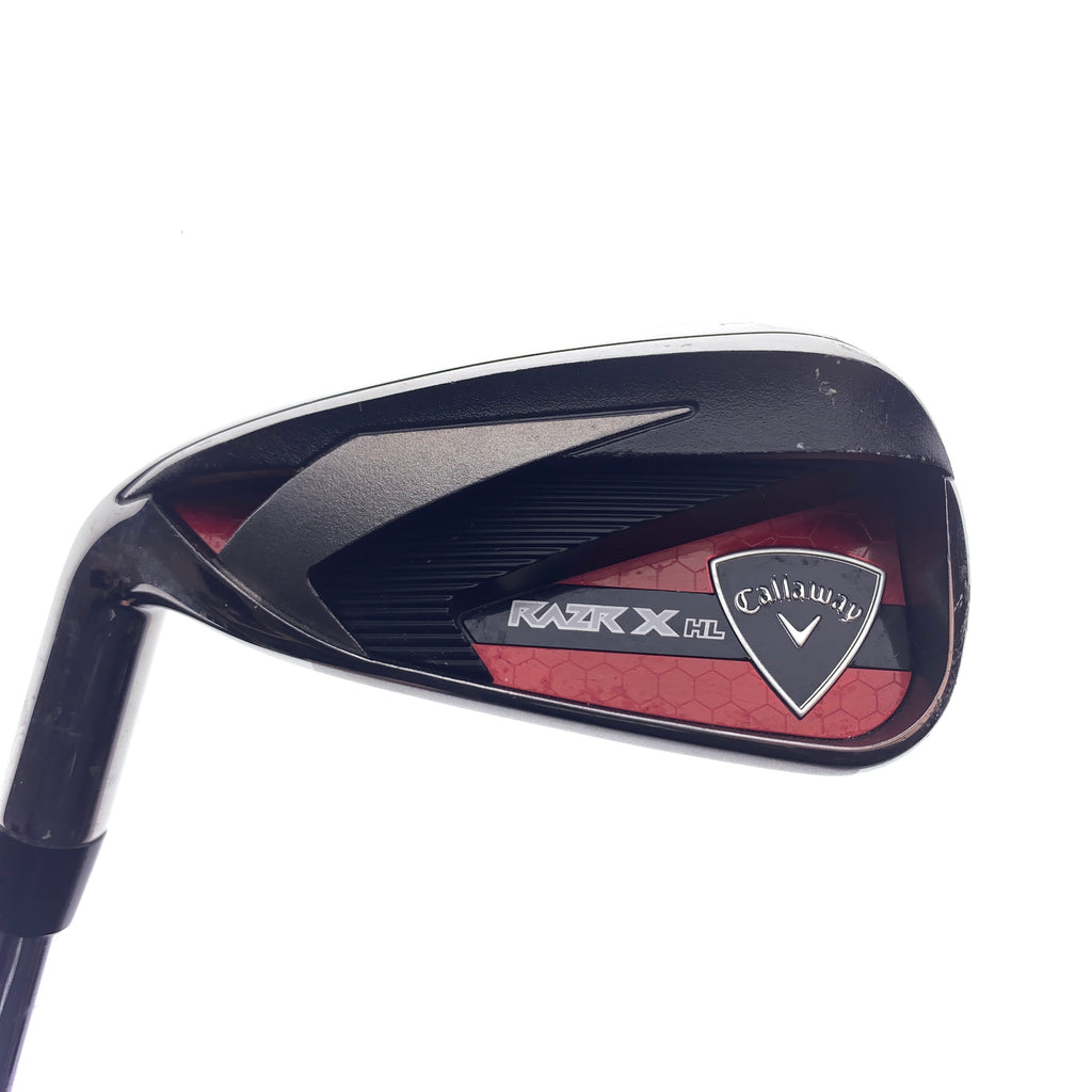 Used Callaway Razr X HL 6 Iron / 28 Degrees / Uniflex  / Left-Handed