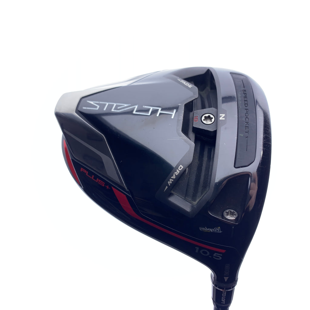 Used TaylorMade Stealth Plus Driver / 10.5 Degrees / X-Stiff Flex