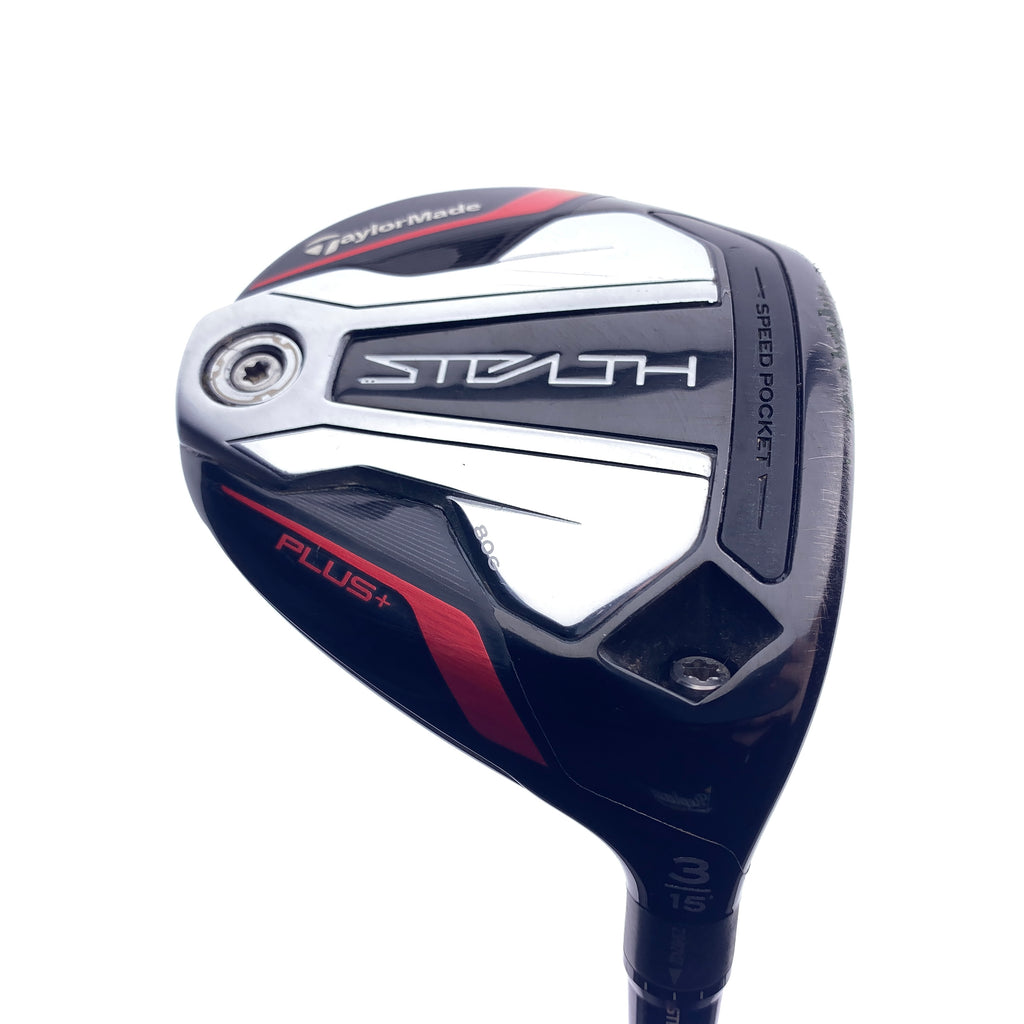 Used TaylorMade Stealth Plus 3 Fairway Wood / 15 Degrees / Stiff Flex