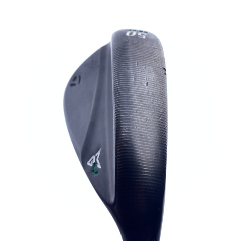 Used TaylorMade Milled Grind 4 Black Gap Wedge / 50.0 Degrees / Stiff Flex
