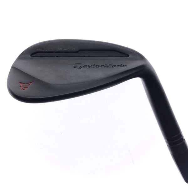 Used TaylorMade Milled Grind 2 Black Gap Wedge / 52.0 Degrees / Stiff Flex