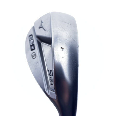 Used Mizuno S23 White Satin Sand Wedge / 56.0 Degrees / Wedge Flex