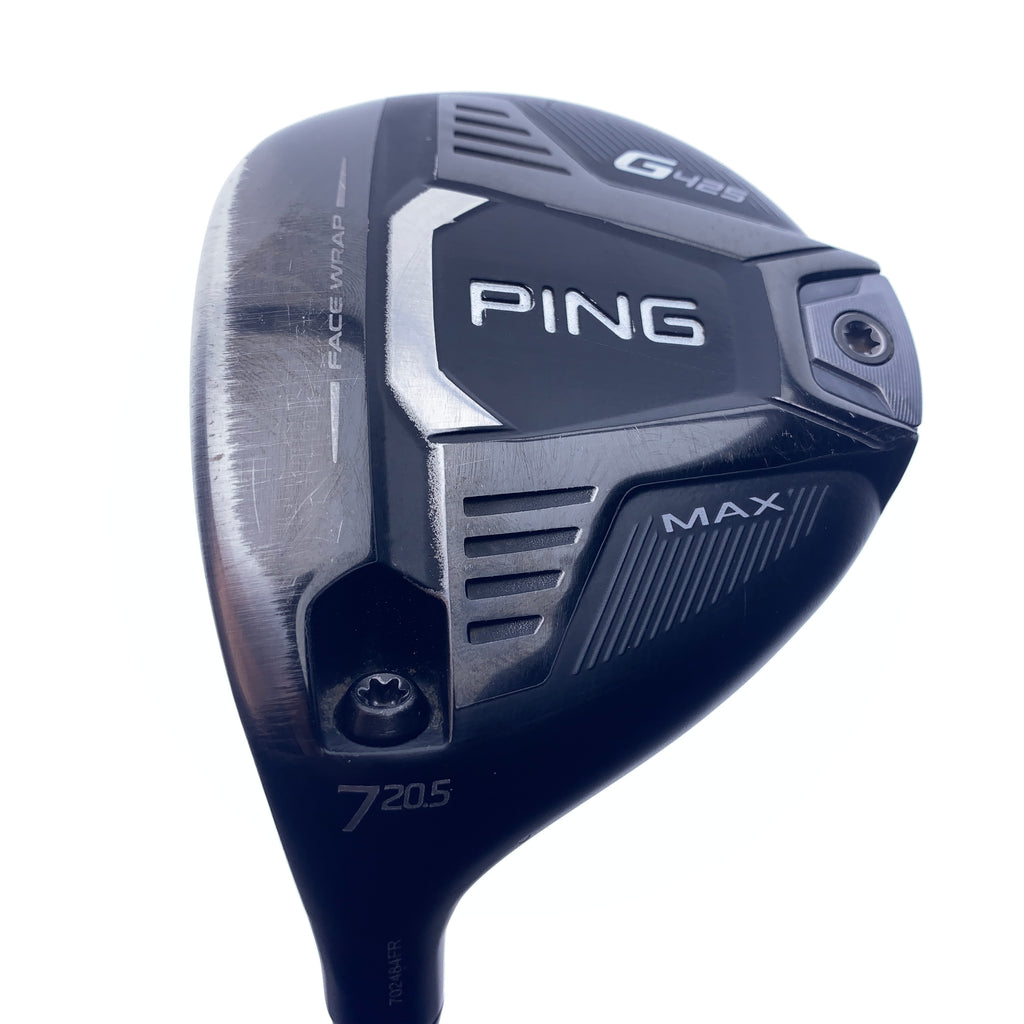 Used Ping G425 Max 7 Fairway Wood / 20.5 Degrees / X-Stiff Flex / Left-Handed