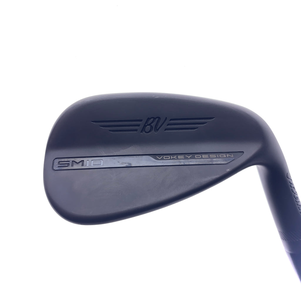 Used Titleist Vokey SM10 Jet Black Pitching Wedge / 46.0 Degrees / Stiff Flex