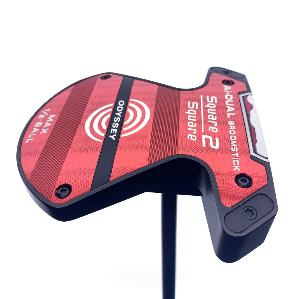 Used Odyssey Ai-Dual Square 2 Square Max 1/2 Ball Broomstick Putter/47.5 Inches