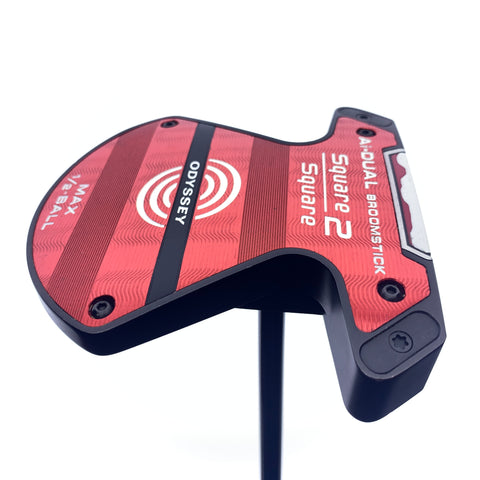 Used Odyssey Ai-Dual Square 2 Square Max 1/2 Ball Broomstick Putter/47.5 Inches