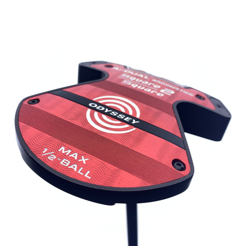 Used Odyssey Ai-Dual Square 2 Square Max 1/2 Ball Broomstick Putter/47.5 Inches