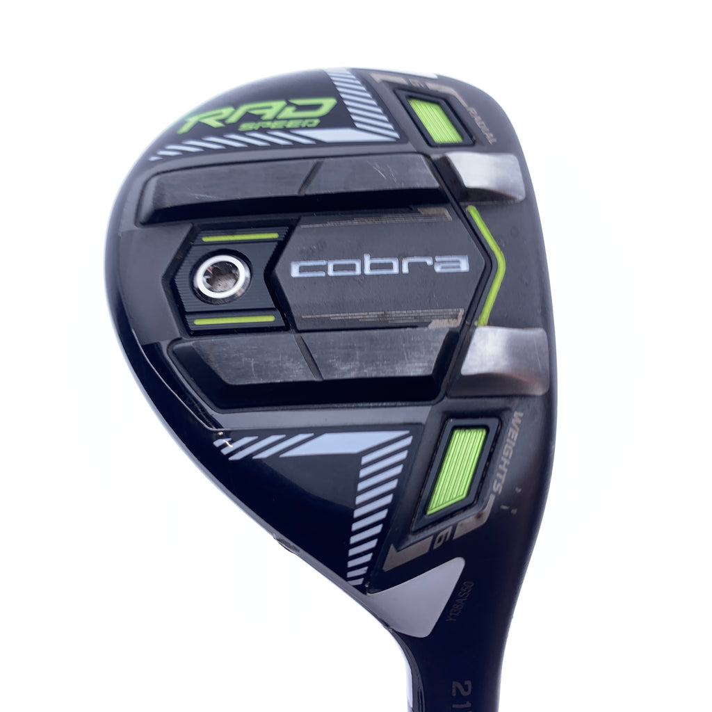 Used Cobra King Radspeed 4 Hybrid / 21.0 Degrees / Regular Flex
