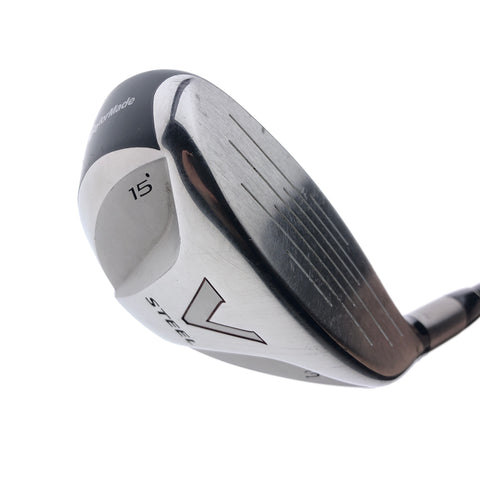 Used TaylorMade V Steel 3 Fairway Wood / 15.0 Degrees / Regular Flex
