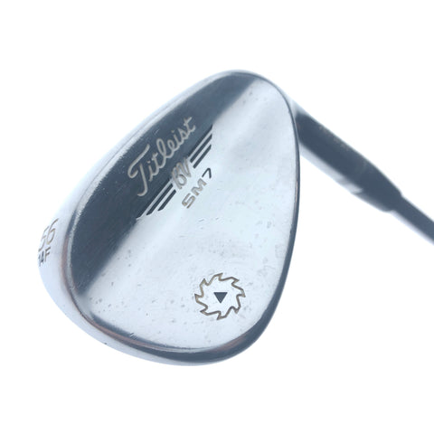 Used Titleist Vokey SM7 Tour Chrome Sand Wedge / 56.0 Degrees / Wedge Flex