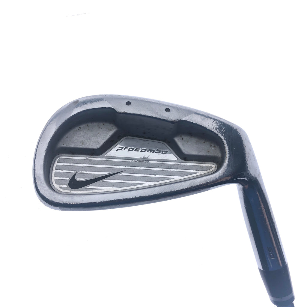 Used Nike Forged Pro Combo 9 Iron / 43 Degrees / Stiff Flex