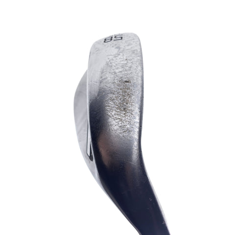 Used Titleist Vokey SM10 Tour Chrome Lob Wedge / 58.0 Degrees / Wedge Flex
