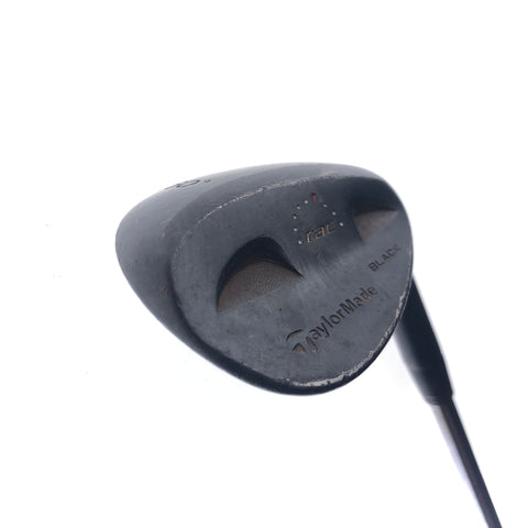 Used TaylorMade RAC Black Lob Wedge / 60.0 Degrees / Wedge Flex