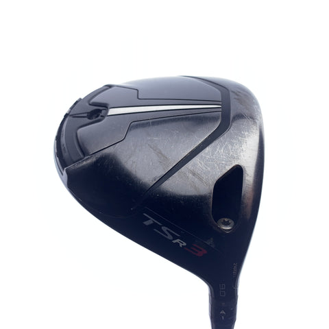Used Titleist TSR 3 Driver / 9.0 Degrees / TX Flex