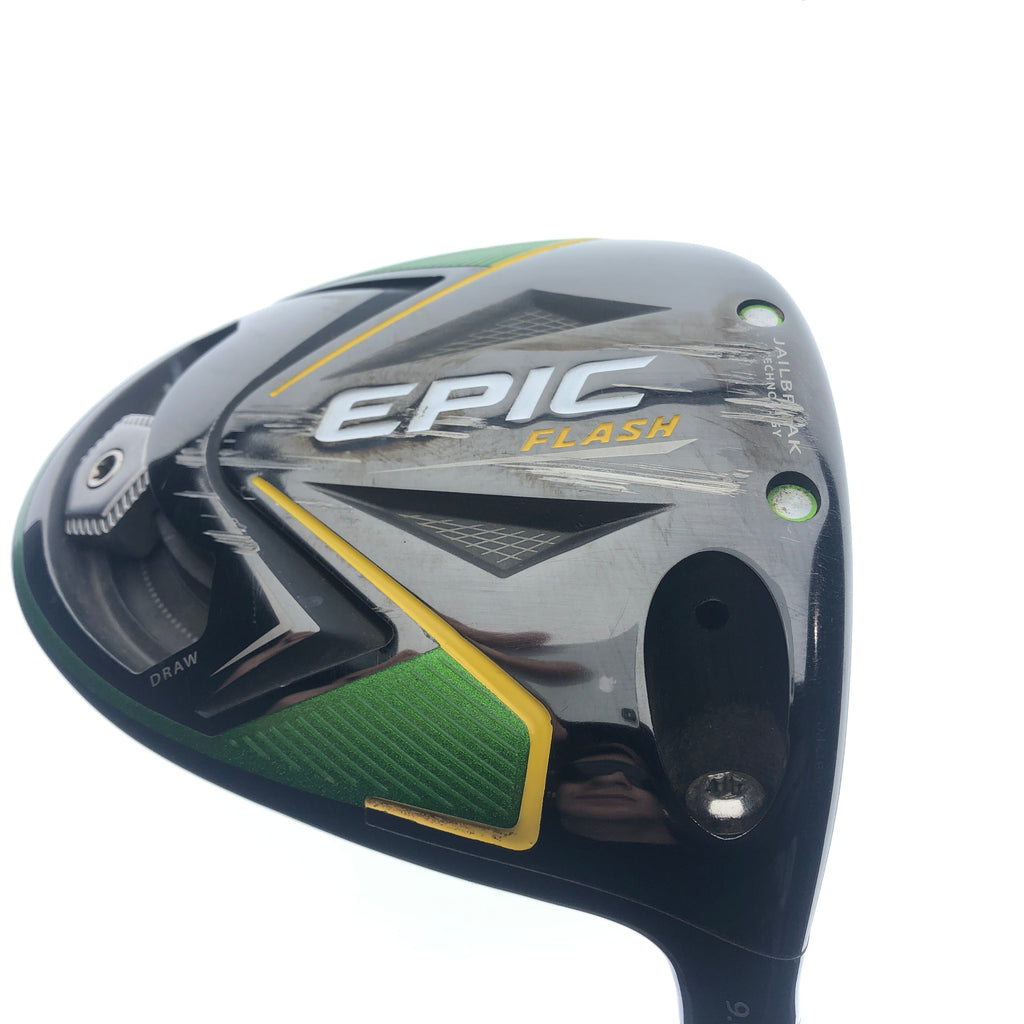 Used Callaway EPIC Flash Driver / 9.0 Degrees / Stiff Flex
