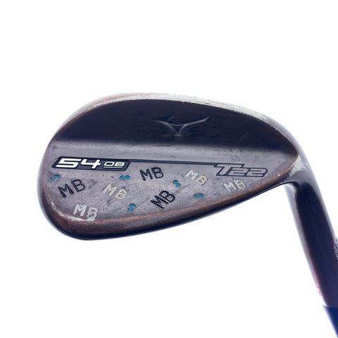 Used Mizuno T22 Denim Copper Sand Wedge / 54.0 Degrees / Stiff Flex