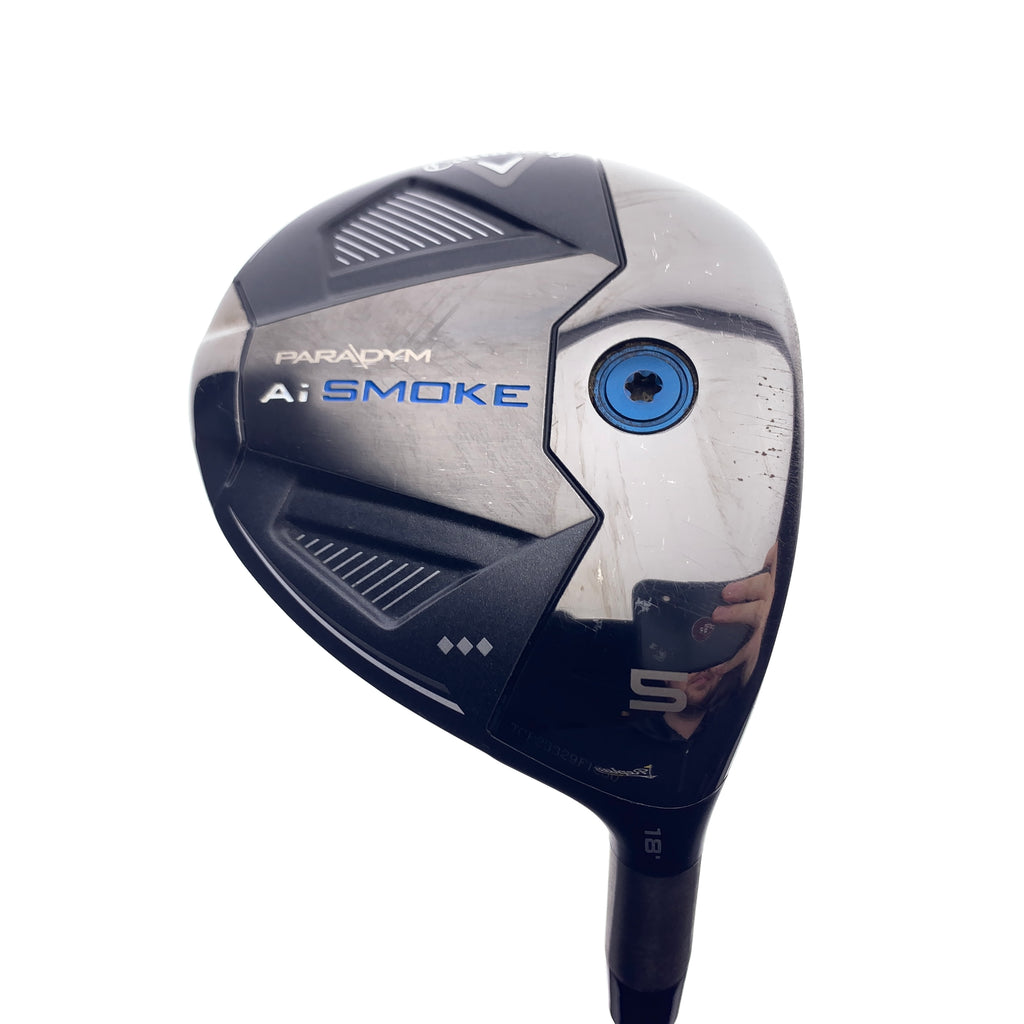 Used TOUR ISSUE Callaway Paradym Ai Smoke Triple Diamond 5 FW/ 18.0 / X-Stiff