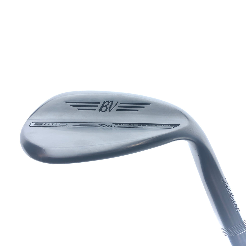Used Titleist Vokey SM10 Tour Chrome Lob Wedge / 58.0 Degrees / Wedge Flex