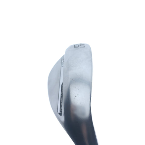 Used Titleist Vokey SM10 Tour Chrome Lob Wedge / 58.0 Degrees / Wedge Flex