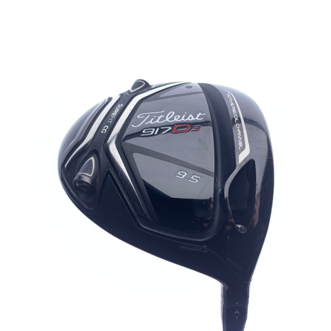 Used Titleist 917 D3 Driver / 9.5 Degrees / Stiff Flex / Diamana ZF 60 S