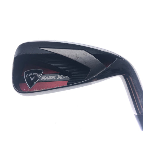 Used Callaway Razr X HL 5 Iron / 25.0 Degrees / Uniflex