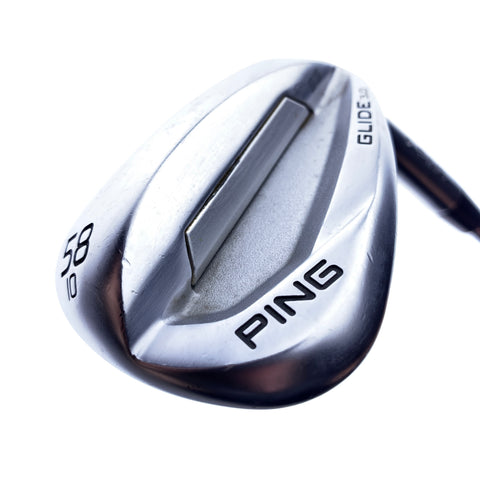 Used Ping Glide 3.0 Lob Wedge / 58.0 Degrees / Stiff Flex