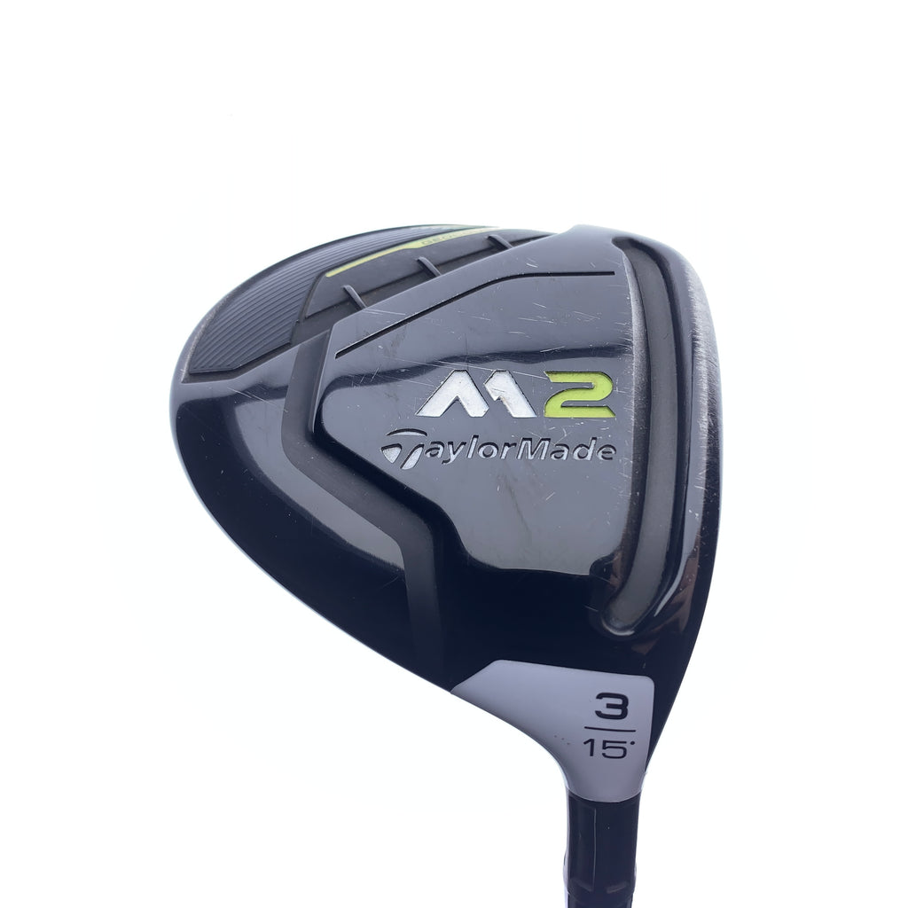 Used TaylorMade M2 2017 3 Fairway Wood / 15.0 Degrees / Regular Flex